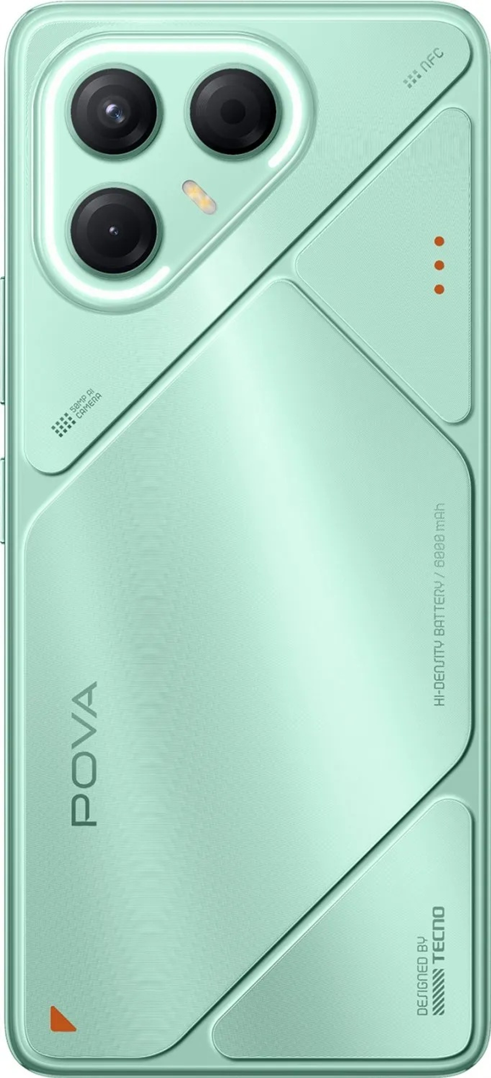 Смартфон TECNO POVA 7 5G 8 ГБ/256 ГБ бирюзовый
