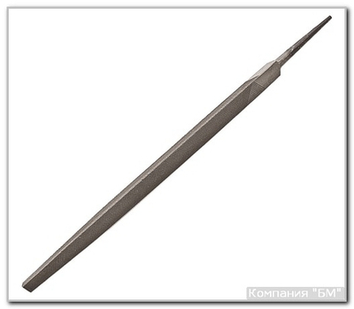 Напильник трехгранный 250 №3 БМ