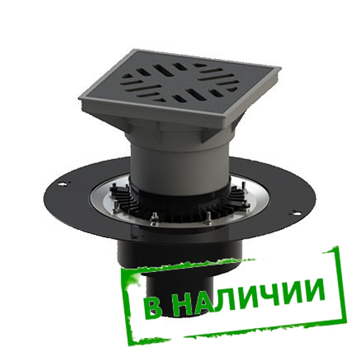 ТП-616.110 Трап уличный регулируемый 110мм, без электроподогрева