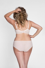 Однотонный бюстгальтер на косточках с мягкой чашкой plus size (Размер: 85I) (Цвет: телесный)