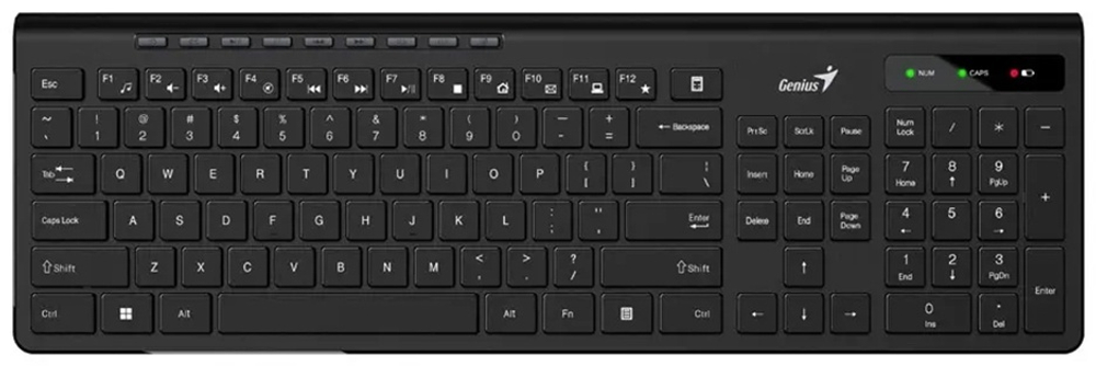 Клавиатура Genius Slimstar 7230 черный