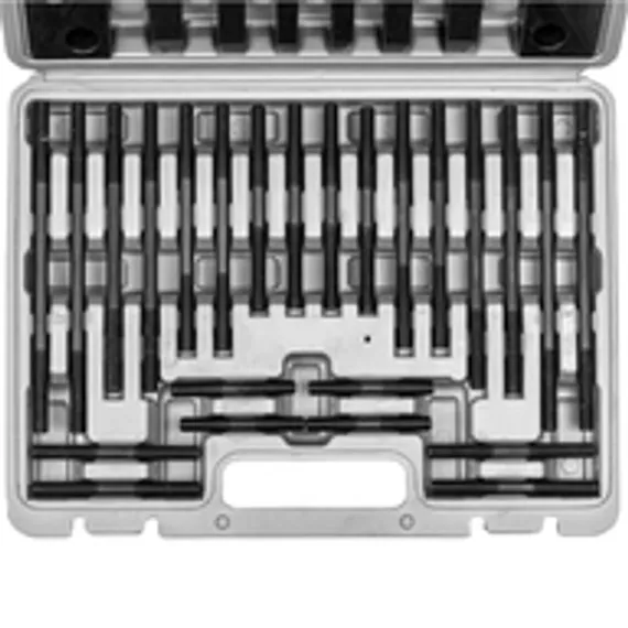 Набор прижимов OCM CK-12 для Т-образных пазов 14 мм, М12, 58 шт., в кейсе