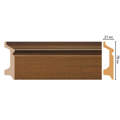 Плинтус Decomaster D122 D122-85
