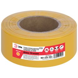 Термоусадочная трубка ЭРА NO-224-353 ТТУ нг-LS 40/20 жёлтая рулон 50 м