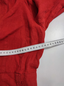 Жакет ЕвроСтиль яркий льняной 50 размер