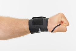 Бинты неэластичные TOTEMIC CLO для фиксации запястья, отделка синяя