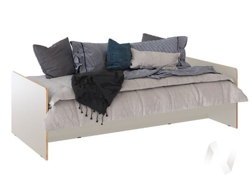 Кровать 0;9м Подростковая Асцелла (кашемир/дуб крафт золотой)