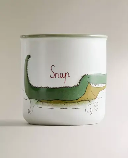 ZARA HOME ДЕТСКАЯ КРУЖКА ИЗ КЕРАМИКИ, РАЗНОЦВЕТНЫЙ