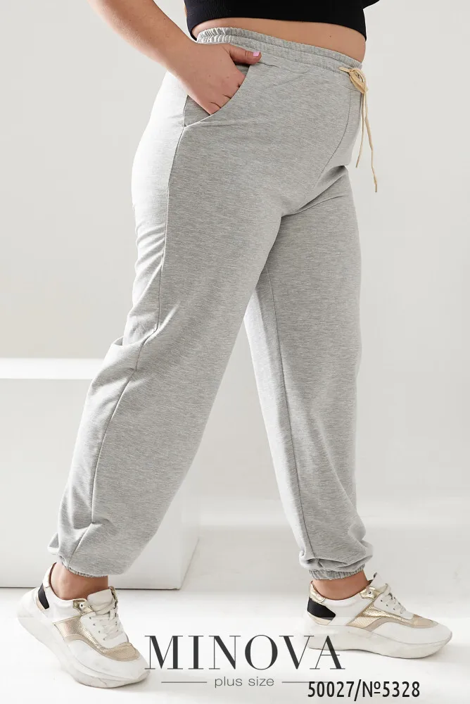 Брюки 5328-серый Minova