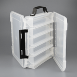 Коробка для воблеров двусторонняя 5+5 отделений (200х170х45мм)