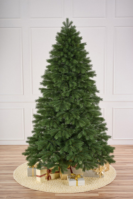 Ель искусственная Швейцарская 1,8 м подставка металл 100% Литые веточки МаксКристмас