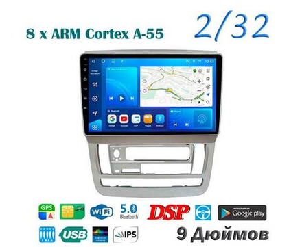 Topway TS18 2+32GB 8 ядер для Toyota Alphard 2002-2005