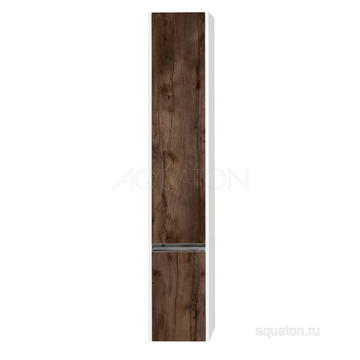 Шкаф - колонна AQUATON Капри левый таксония темная 1A230503KPDBL