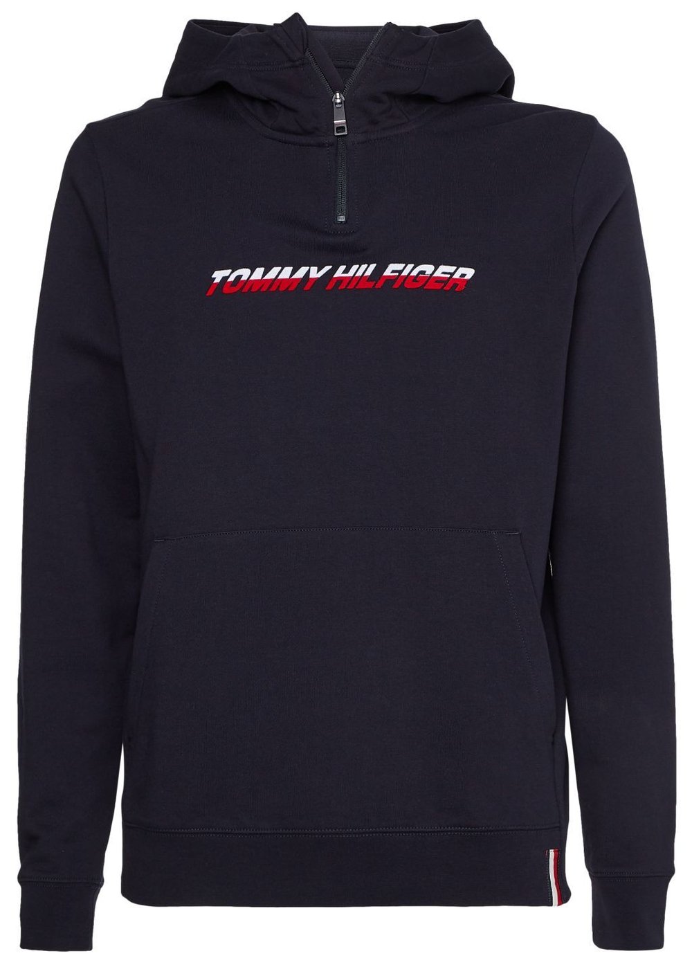 Куртка теннисная Tommy Hilfiger Graphic 1/4 Zip - Blue