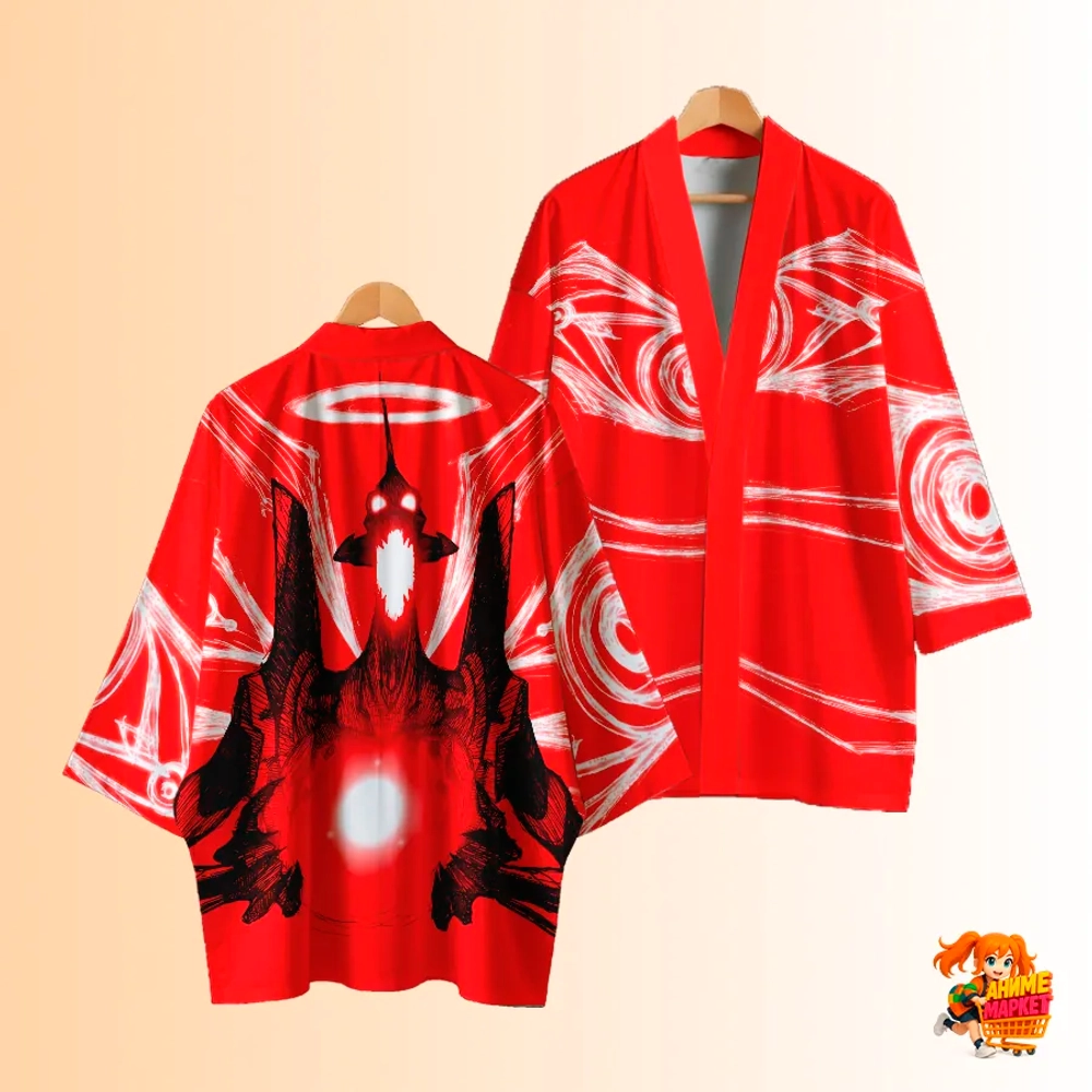 Рубашка хаори японская Евангелион