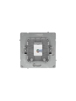 Розетка компьютерная 1-м KANT RJ45 кат.5E без шторки бел. песок DKC 7010663
