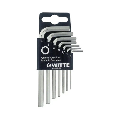 Набор шестигранников 7шт WITTE 45020