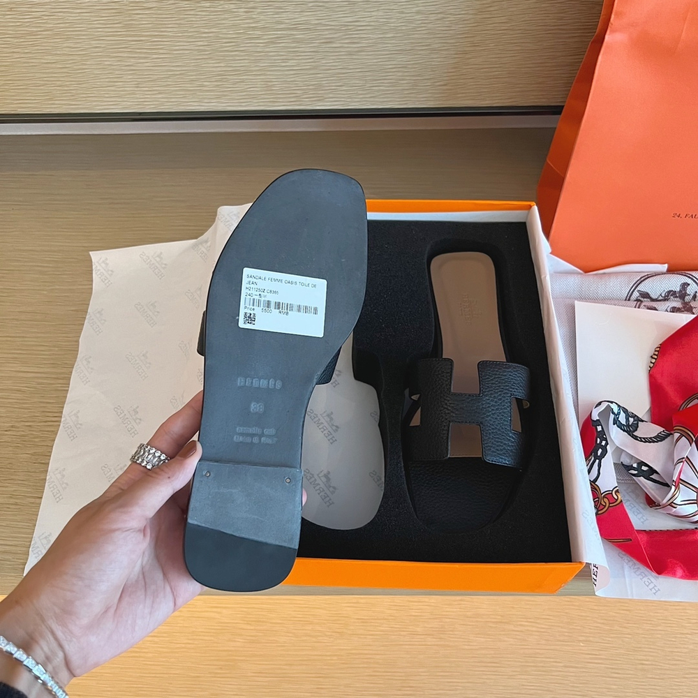Hermes Oran Sandal