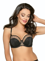 Соблазнительный бюстгальтер с мягкими чашками (Размер: 80F) (Цвет: розовый)