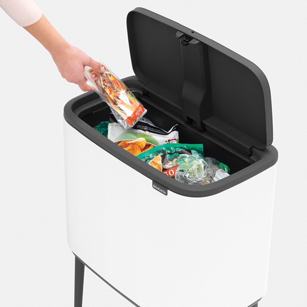Мусорный бак 36л Brabantia Bo Touch Bin белый