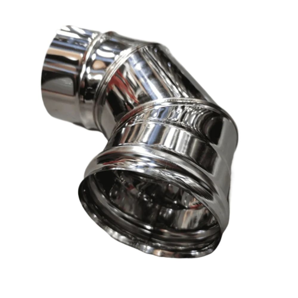 Колено угол 90° (430/0,5 мм) Ф 130 нерж