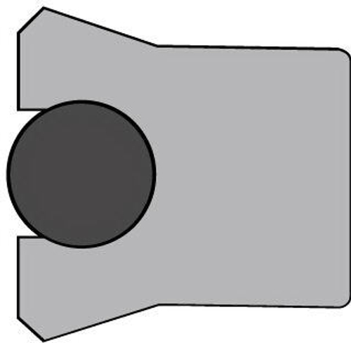 A175-038/1 PU Высокоэффективное U-образное симметричное уплотнение 38,1-47,63-9,53/10,49