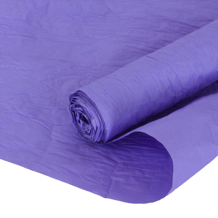 Упаковочная жатая бумага (0,5*5 м) Пергамин, Ярко-фиолетовый, 2 ст, 1 шт.