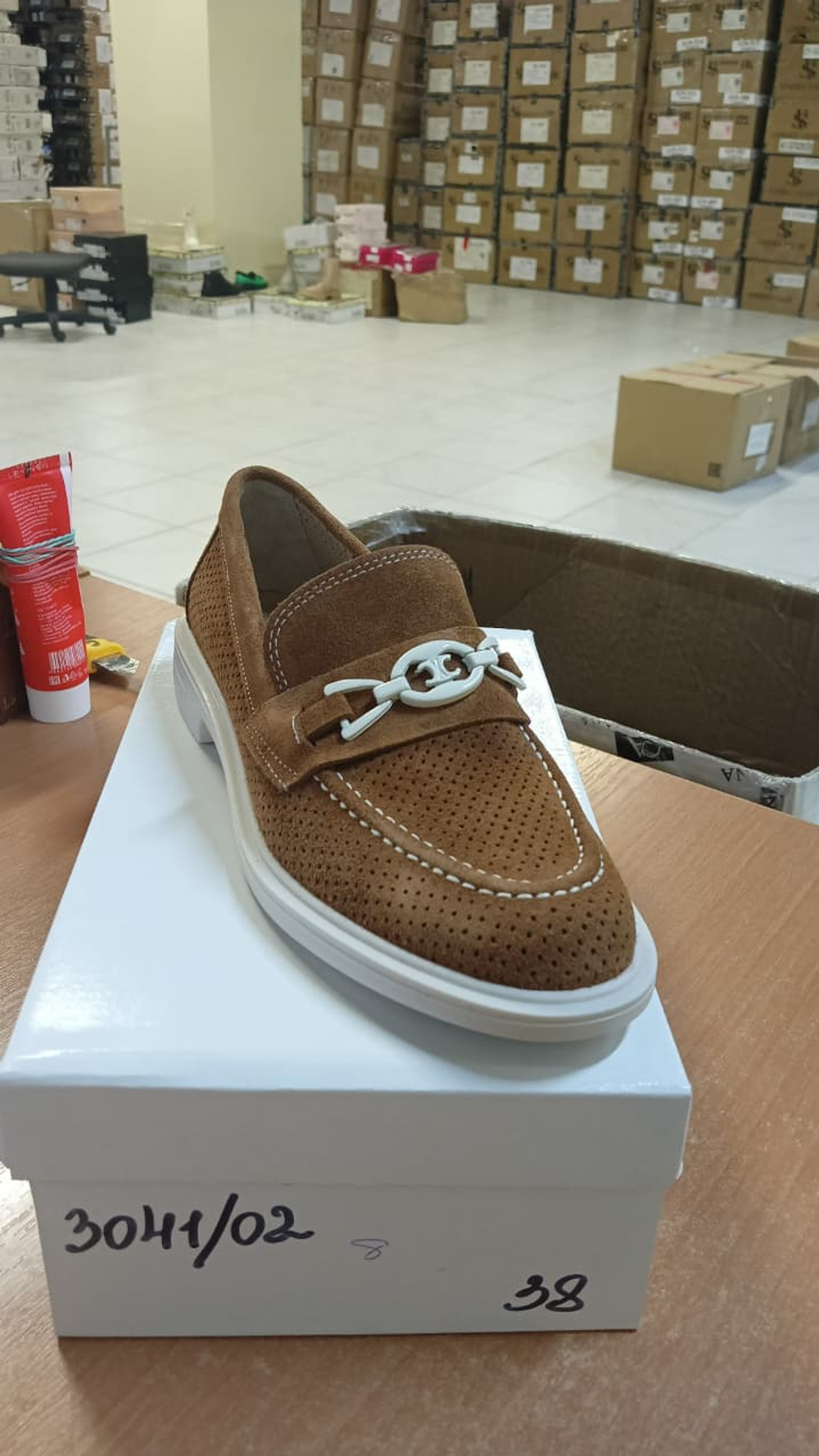 Мокасины женские летние MAFRA 3041\02