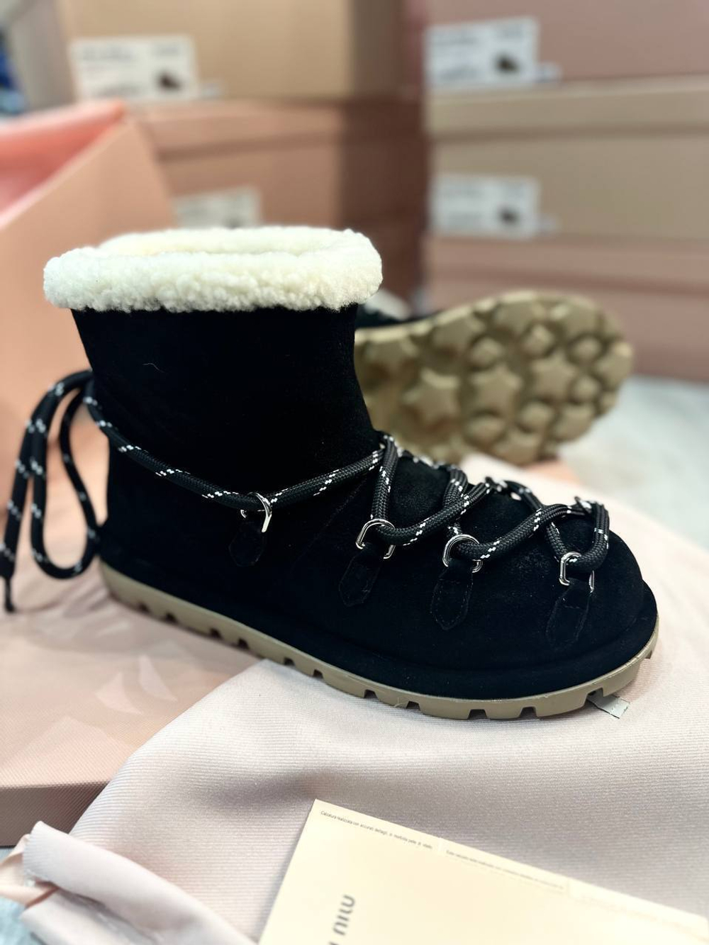 Ботинки MIU MIU