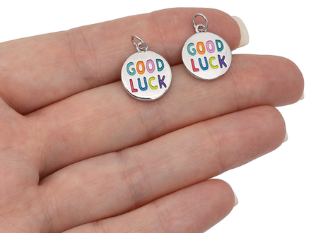 Подвеска "Good Luck" 15.5мм
