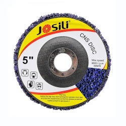 Диски коралловые шлифовальные Josili очень грубые 3 шт. 125мм, зачистные круги для УШМ/болгарки