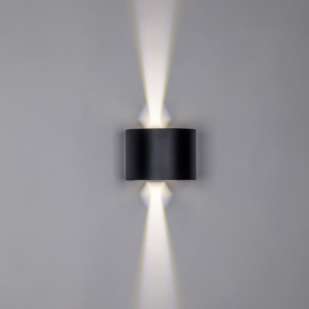 340547 Светильник DALLA 2х3W LED 660LM G ЧЕРНЫЙ 4000K IP65