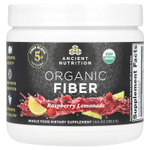 Ancient Nutrition, Органическая клетчатка, малиновый лимонад, 185,2 г (6,5 унции)