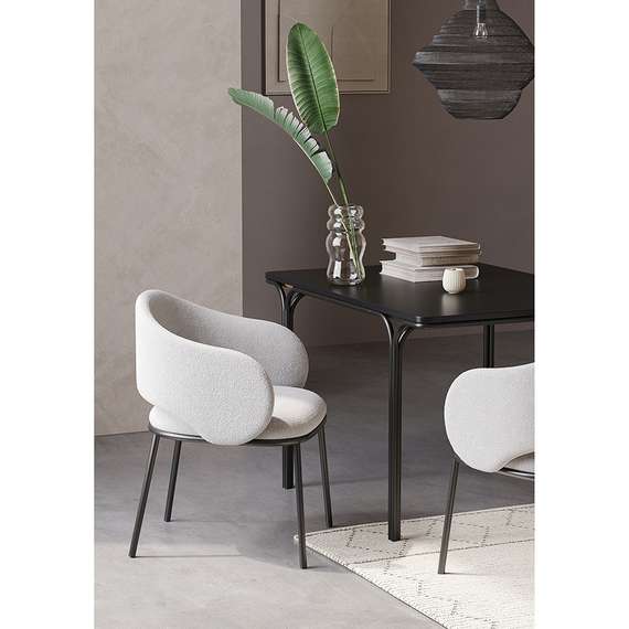 Стул Coastal, букле, дымчато-серый