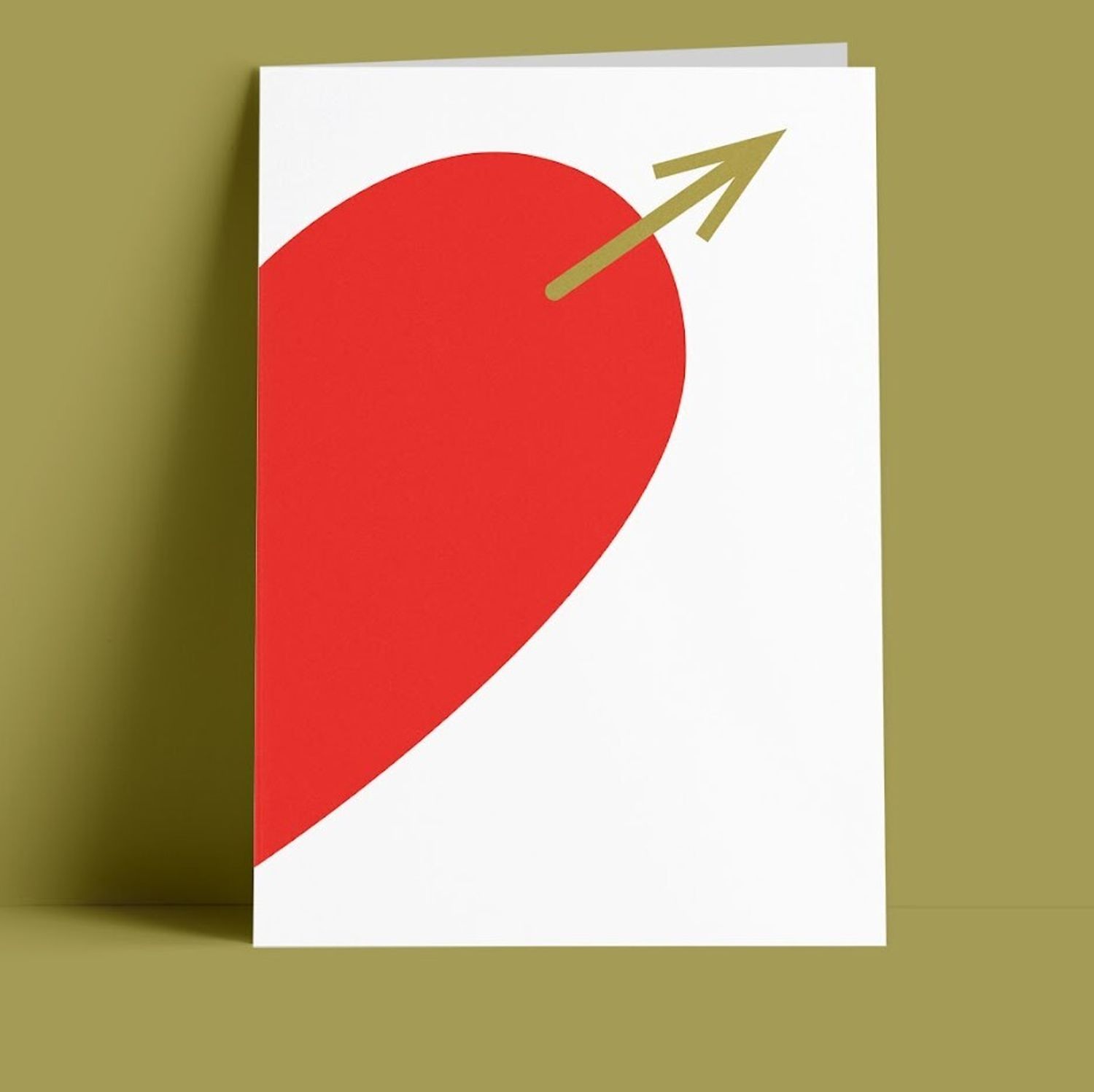 Открытка - Сердце Со Стрелой