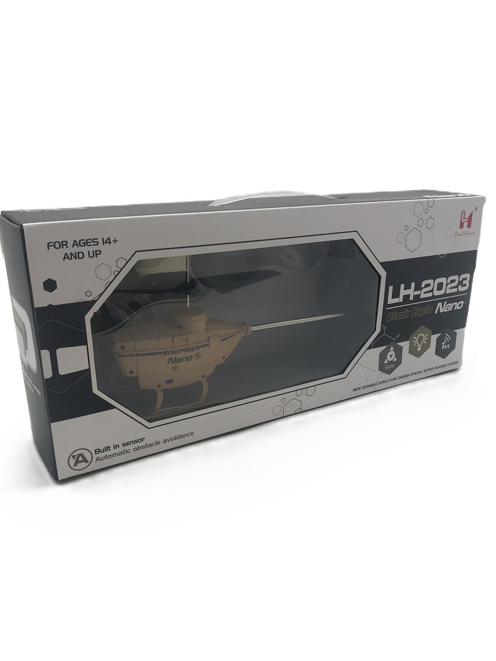 Игрушка Вертолет Призрак радиоуправляемый, цвет бежевый (LH-2023-1)