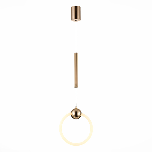 SL1578.203.01 Подвес ST-Luce Золотистый/Золотистый, Белый LED 1*15W 3000K