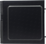 Корпус Minitower Aerocool &lt;CS-105 Blue&gt; MicroATX без БП, с окном
