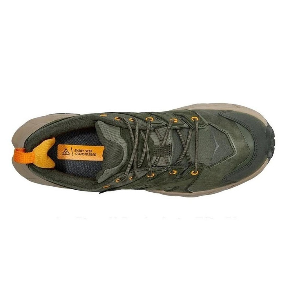 Кроссовки мужские HOKA M ANACAPA LOW GTX Duffel Bag / Radiant Yellow