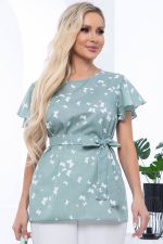 Блуза "Гайана" (мята) Б6778 LT Collection