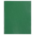 Тетрадь 96л, А4, бумвинил, клетка, офсет №2 (серая бумага), Staff, зеленый, эконом