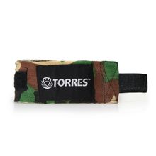 Бинт боксерский эластичный TORRES, PRL62018CA, дл. 2,5 м, шир. 5 см, 1 пара, хаки камуфляж