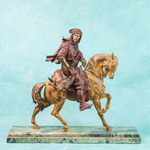 Кабинетная скульптура «Восточный воин»