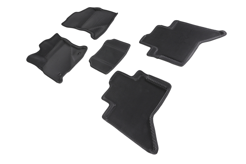 Коврики EVA 3D соты для Toyota Hilux VIII 2015-н.в., Seintex.95446