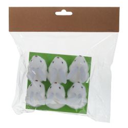 GAEM Набор из 6-ти фигурок декоративных "Заяц" (3*4,5*4,5), L13 W12 H4 см, 2в.