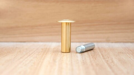 Упор дверной скрытый магнитный FANTOM PREMIUM HGT004. Латунь