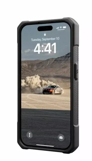 Чехол Uag Monarch для iPhone 15 Pro MAX 6.7", цвет зеленый (Kevlar Element Green)