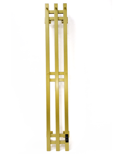Полотенцесушитель электрический с/т Comfysan Alto-K EC-3 120/15, MAT GOLD RAL