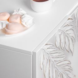 Тумба прикроватная Тропик Стайл Айс Голд левая