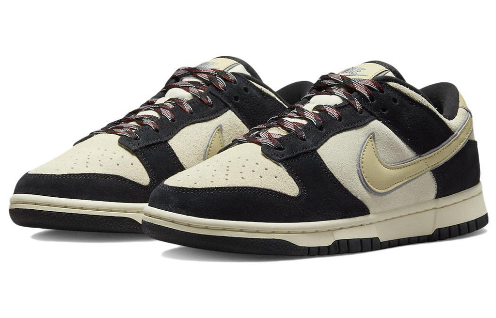 Кроссовки Nike Dunk Low Lx "Black Suede" (Женская размерная сетка)